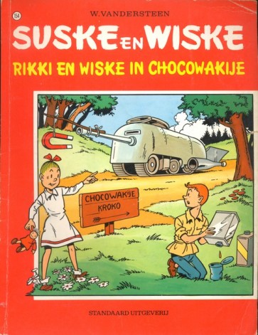 Suske en Wiske 154 : Rikki en Wiske in Chocowakije